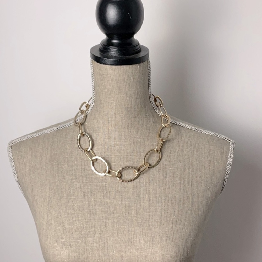 Goldtone necklace